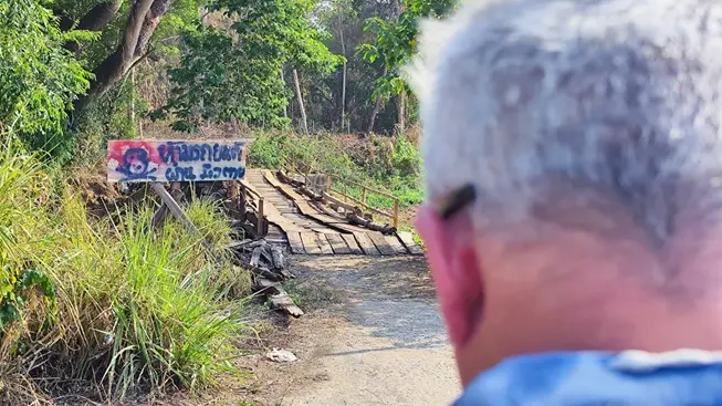 Chiang Mai Wooden Bridge
