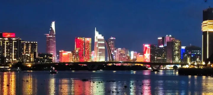 United Consulting Group - Living and Working in Vietnam - HCMC Saigon District 1 Skyline D1 Buildings