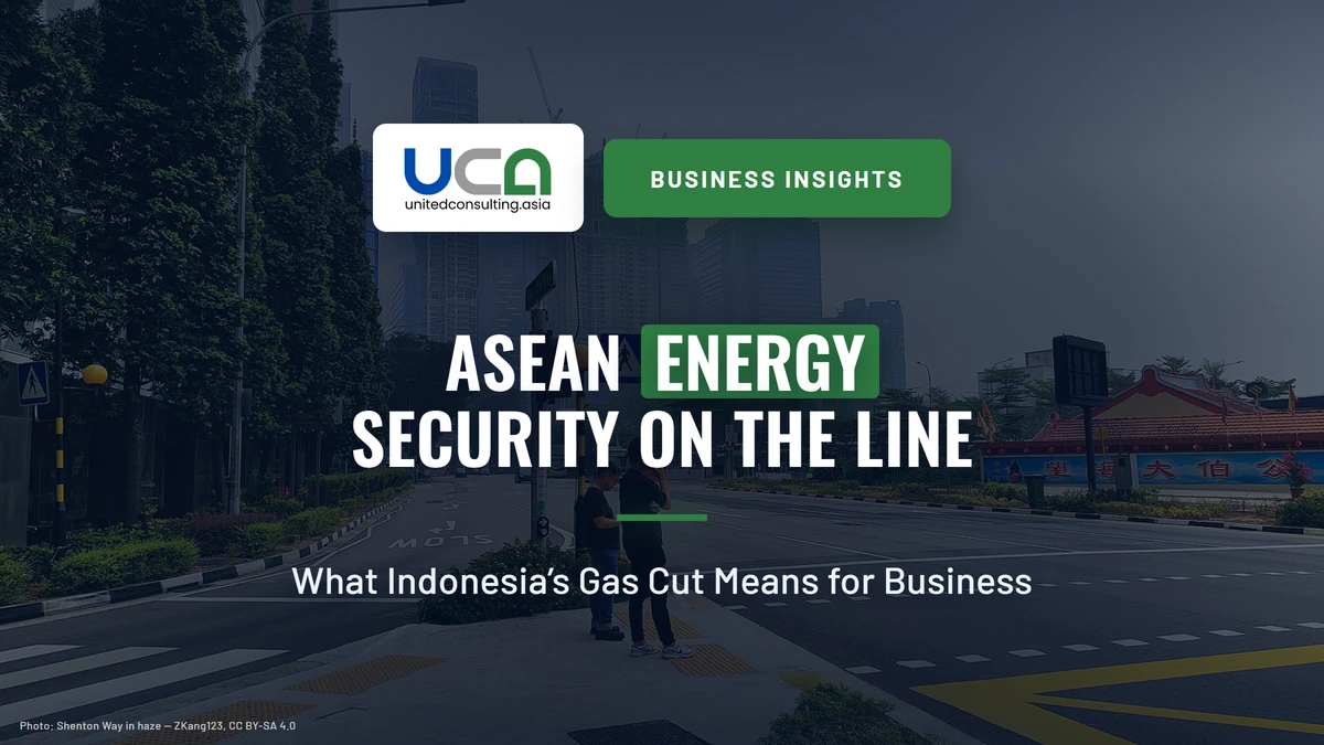 Energy security in ASEAN: the Singapore skyline in the 2026 haze