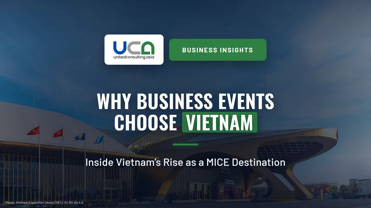 International business events in Vietnam: the Vietnam Exposition Center in Hanoi